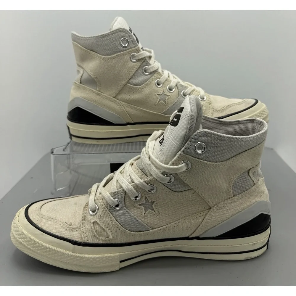 Converse Cons Taylor 70 E260 High Top 166463C Ivory White/Black Mens Size 8.5